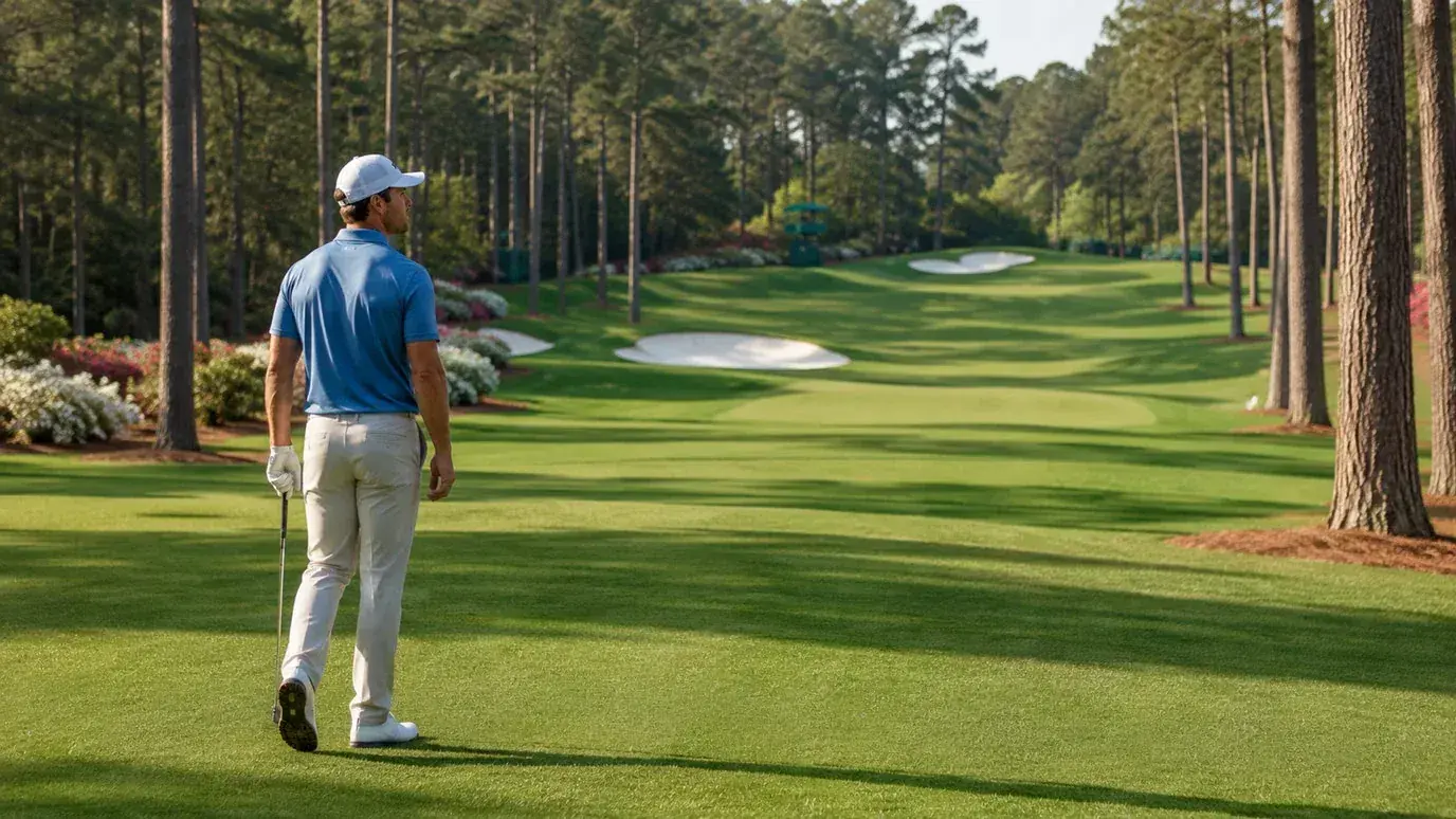 Golfer practising on a familiar course ahead of an annual PGA Tour stop
