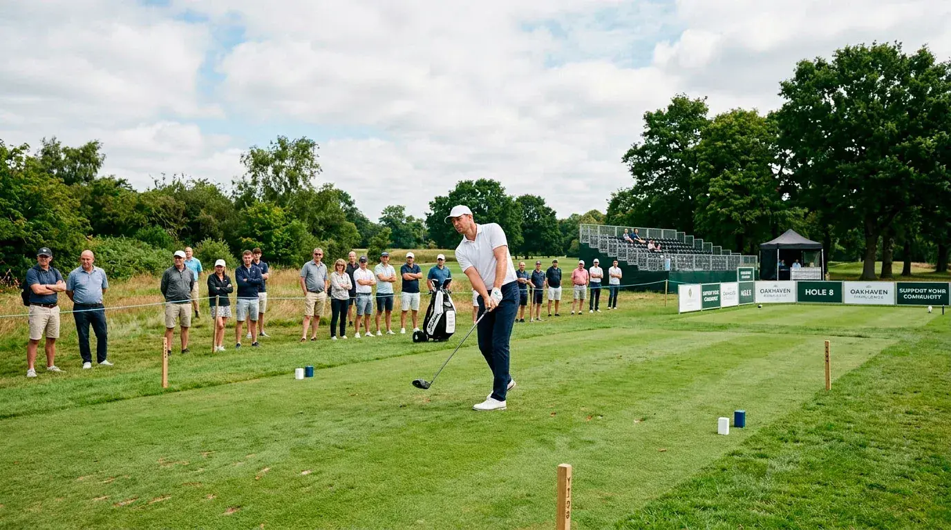 Smaller golf tournament field on a quiet course week representing weak-field value betting opportunities